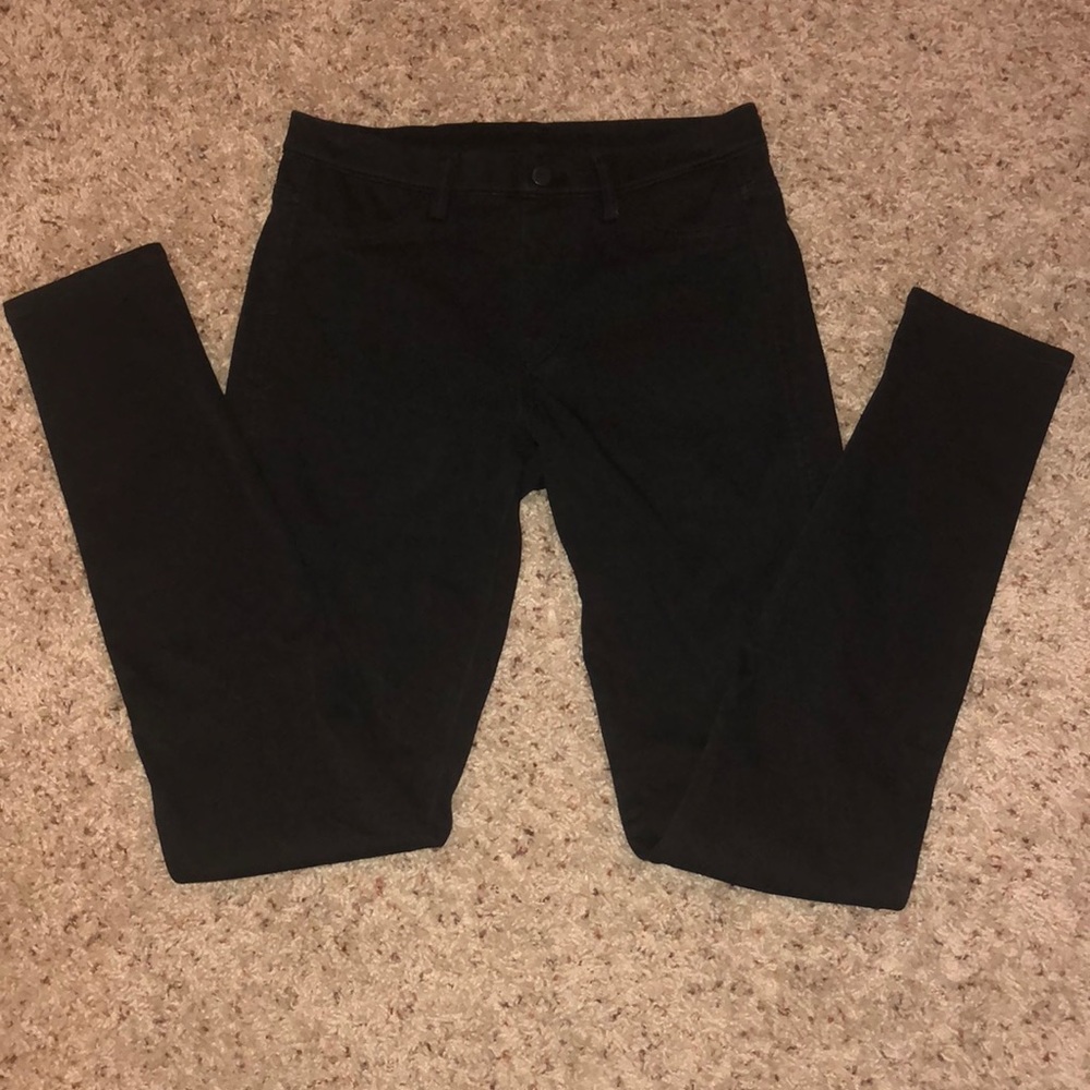 Black jean leggings
